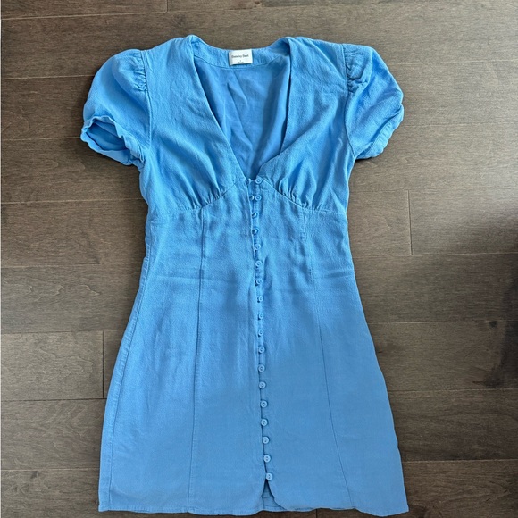 Sunday Best Dresses & Skirts - Blue Button-Down Dress from Sunday Best
